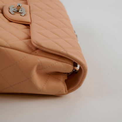 Chanel Rectangle Mini Peach Lambskin SHW 29 series - photo 5