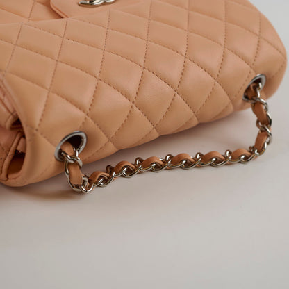 Chanel Rectangle Mini Peach Lambskin SHW 29 series - photo 6