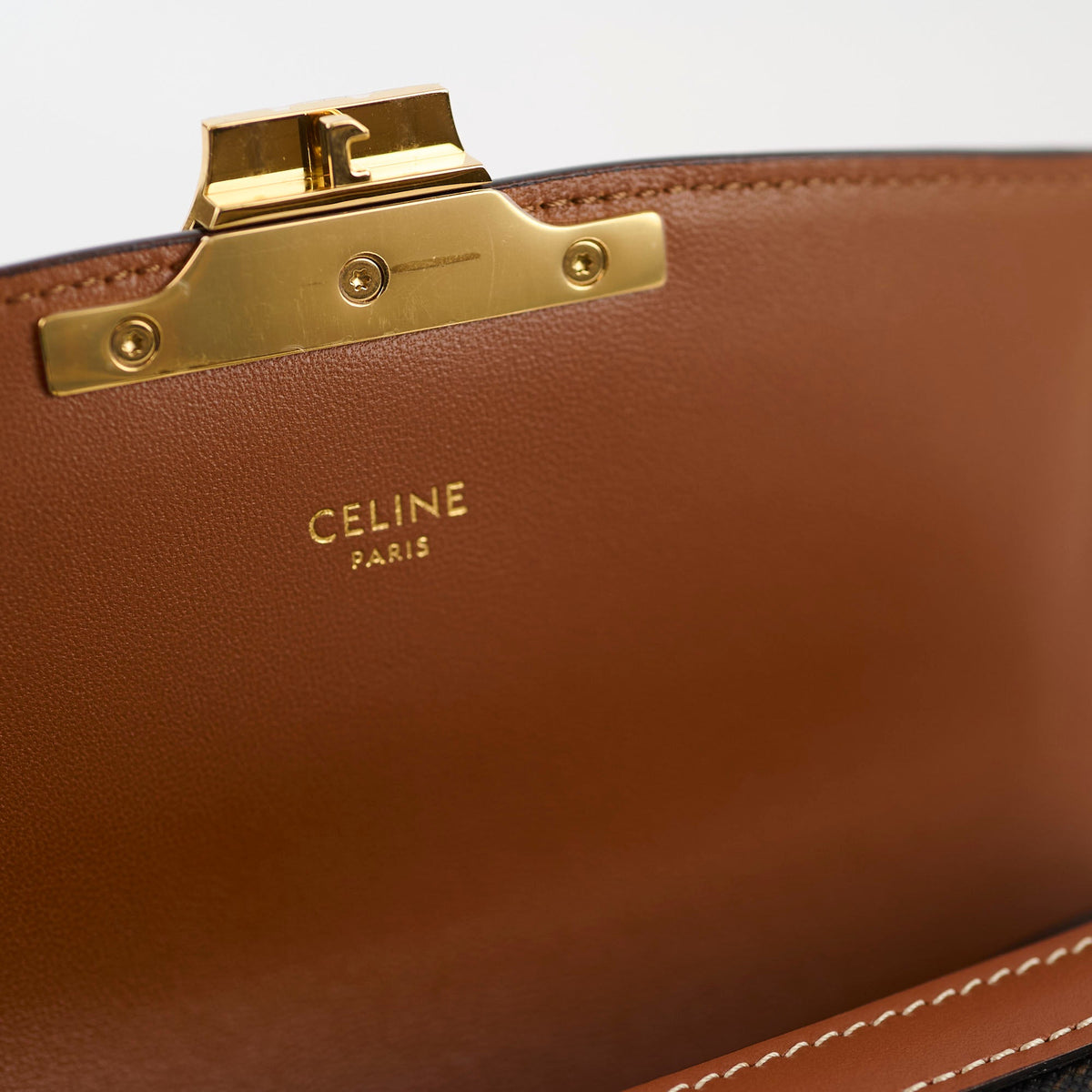 Celine Teen Triomphe Tan - photo 5