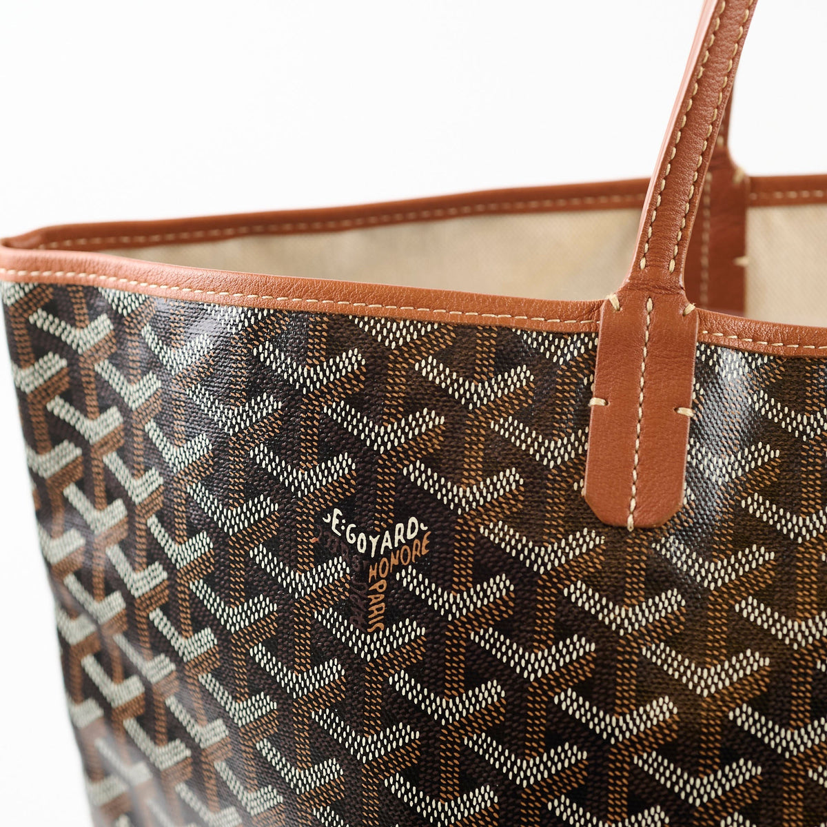 Goyard PM Saint Louis Tote Black - photo 4