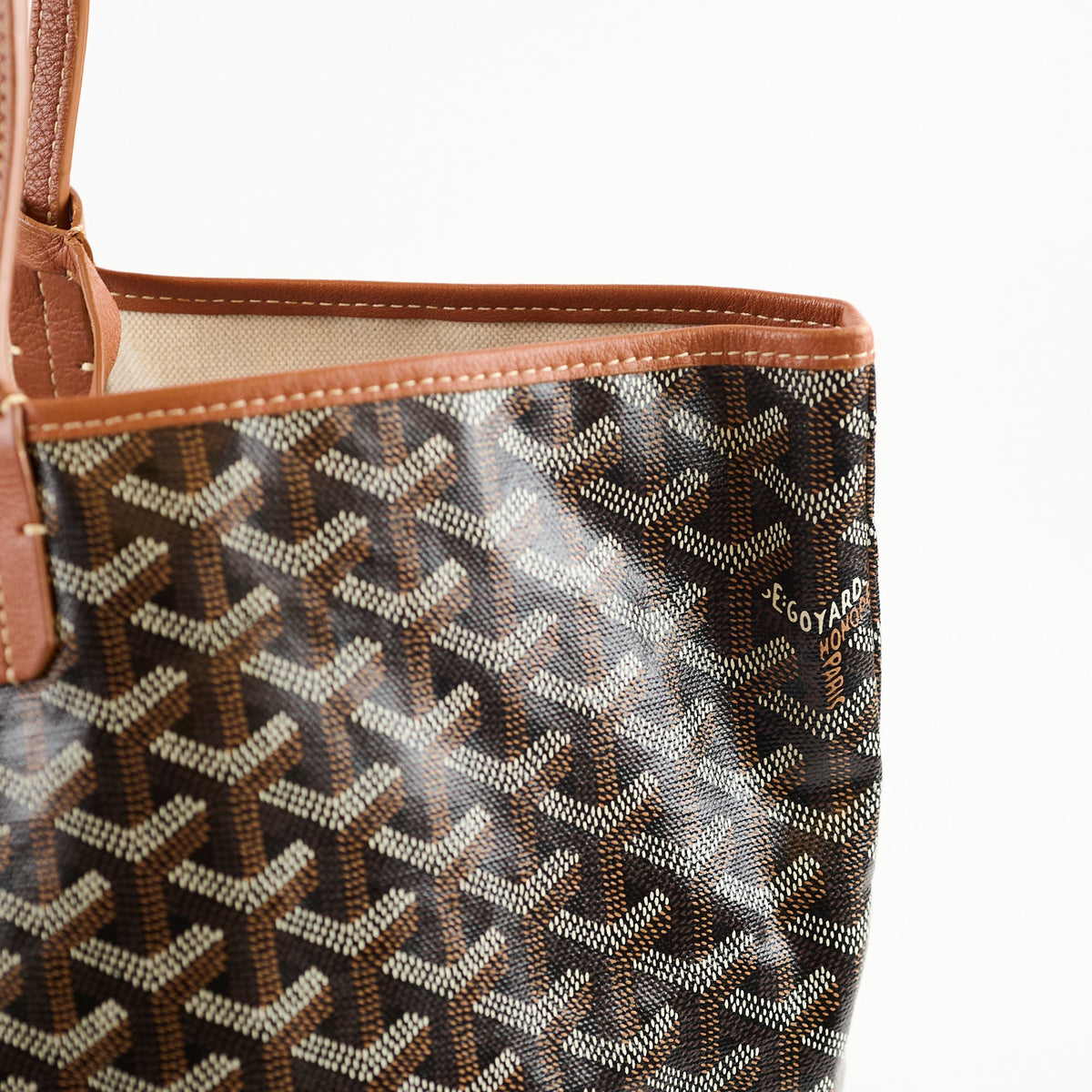 Goyard PM Saint Louis Tote Black - photo 6