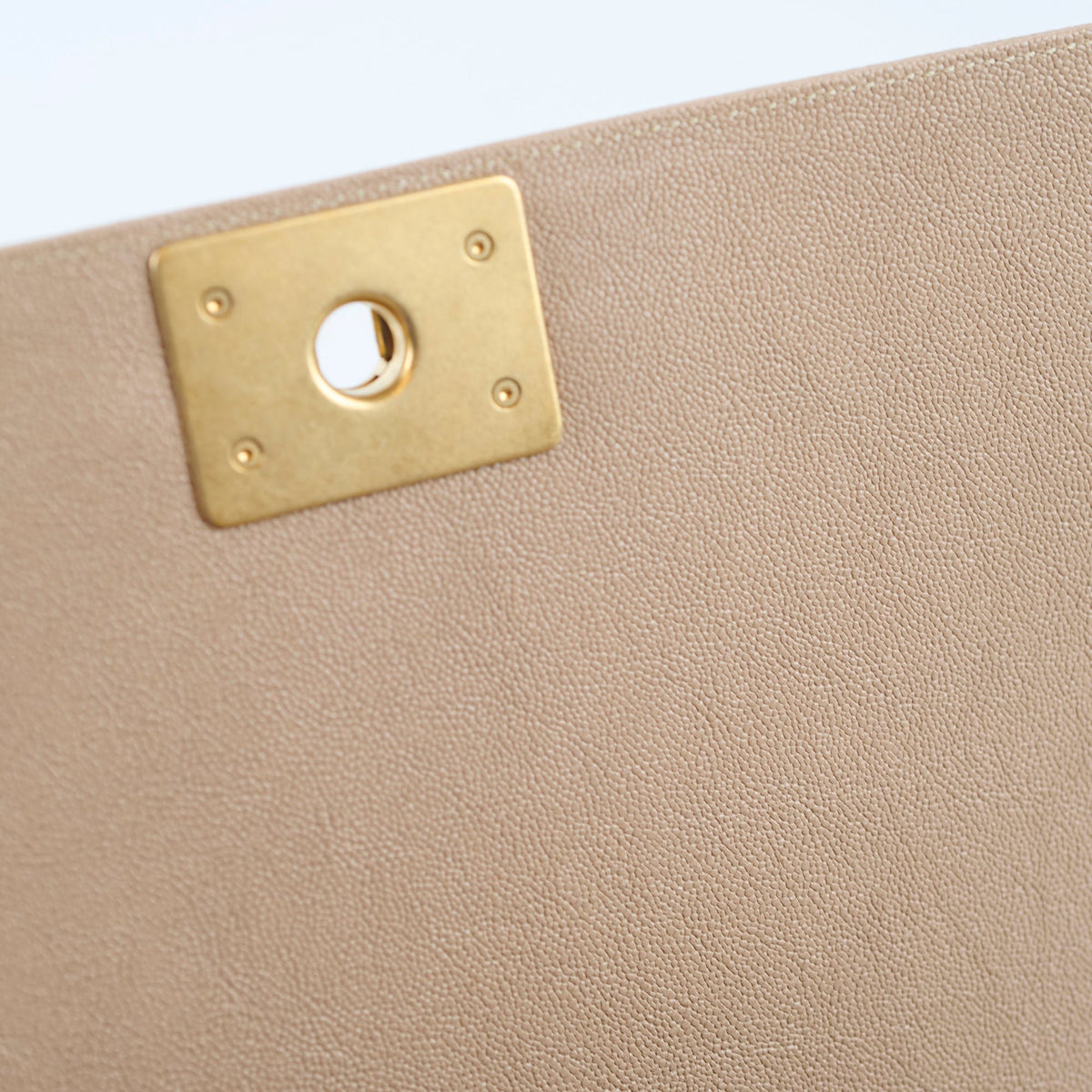 Chanel New Medium Boy Quilted Caviar Dark Beige (Series 27) - photo 9