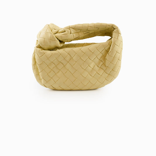 Bottega Veneta Mini Jodie Light Yellow - photo 1