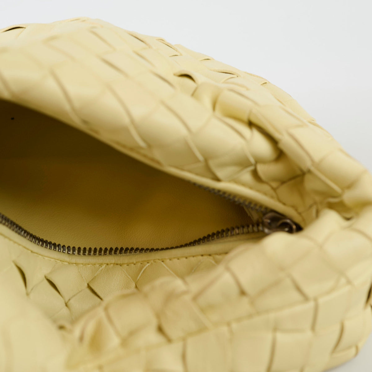 Bottega Veneta Mini Jodie Light Yellow - photo 7