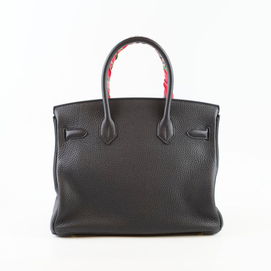 Hermes Birkin 30 Togo Noir Y Stamp - photo 2