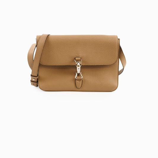 Gucci Jackie Soft Crossbody Bag Beige - photo 1
