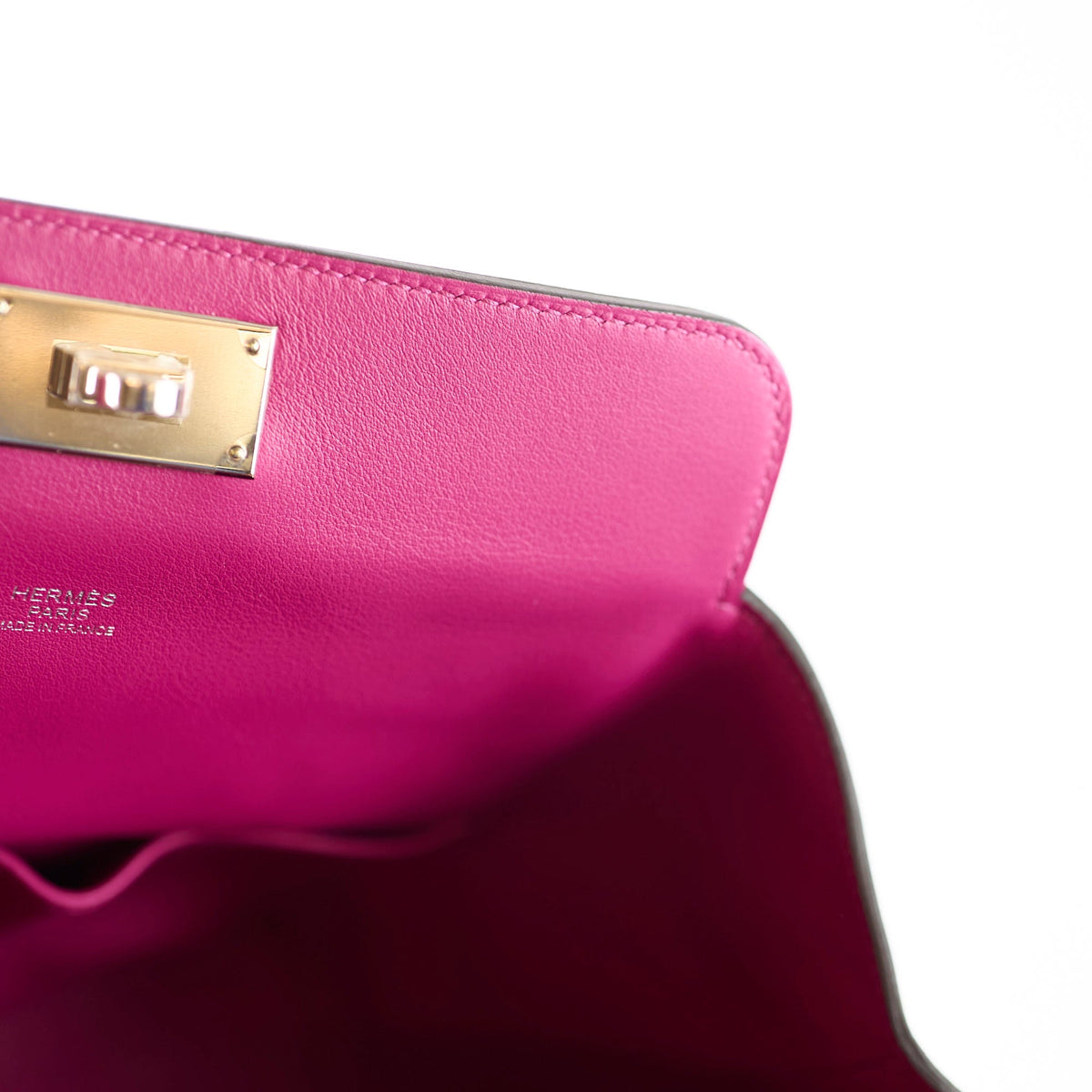 Hermes Toolbox 20 Swift Rose Pourpre - C Stamp - photo 6
