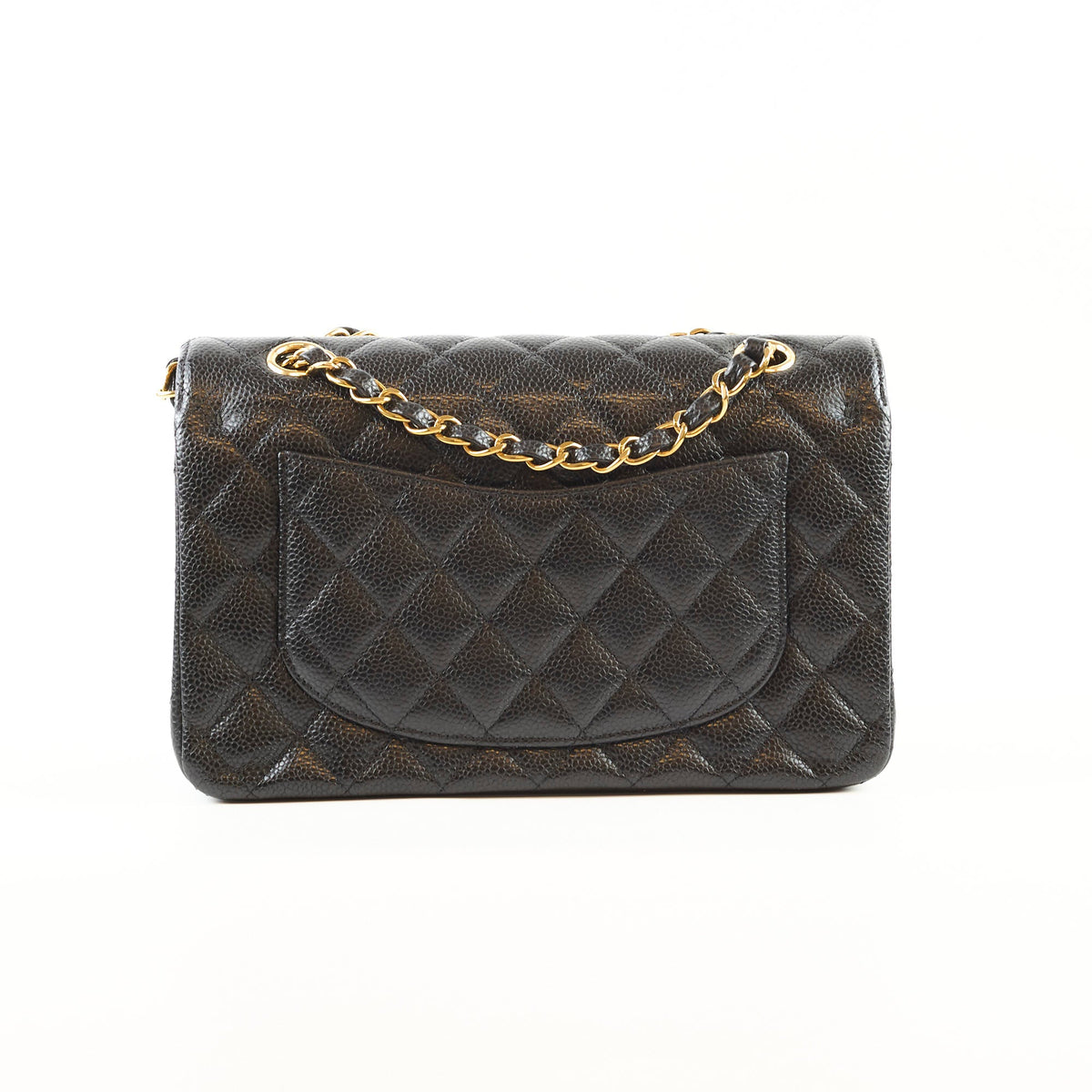 Chanel Small Classic Flap Caviar Black (microchipped) - photo 2