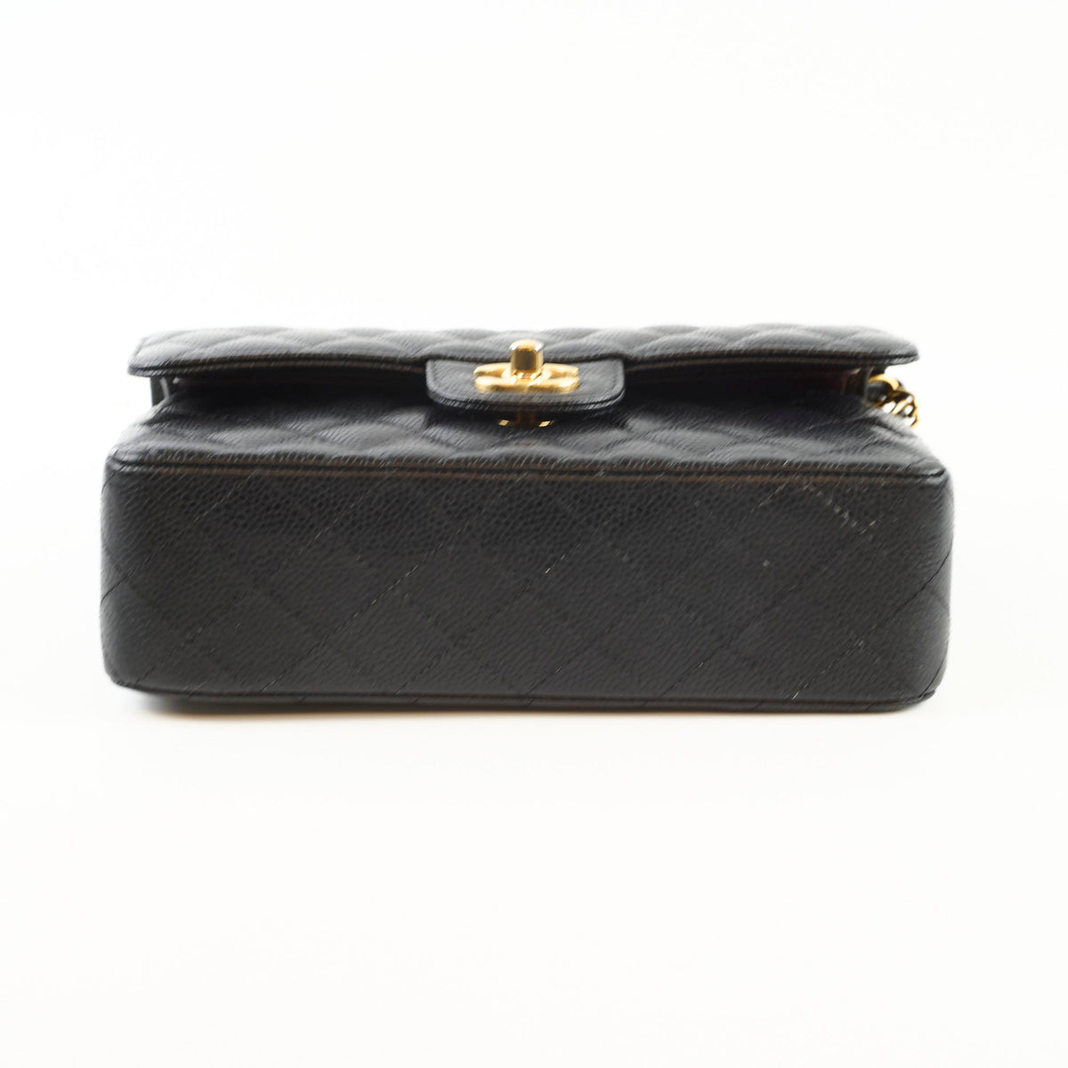 Chanel Small Classic Flap Caviar Black (microchipped) - photo 4