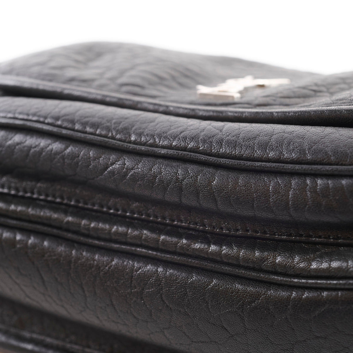Saint Laurent Small Niki Messenger Grained Lambskin Black - photo 11
