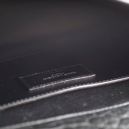Saint Laurent Small Niki Messenger Grained Lambskin Black - photo 8