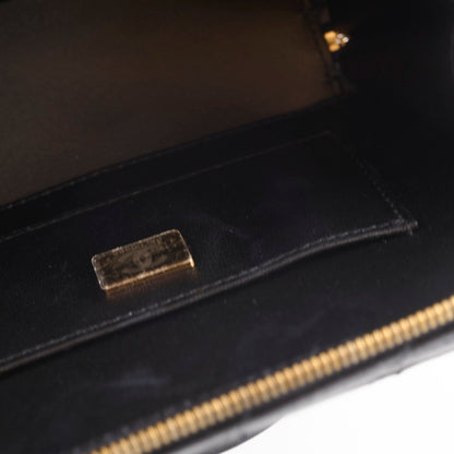 Chanel Coco Clip Camera Bag Quilted Lambskin Black Microchip - photo 7