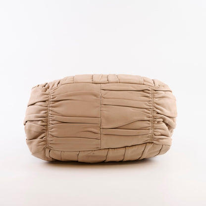 Prada Nappa Gaufre Bag Beige - photo 4