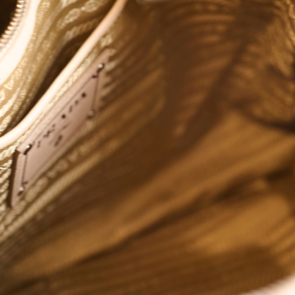 Prada Nappa Gaufre Bag Beige - photo 11