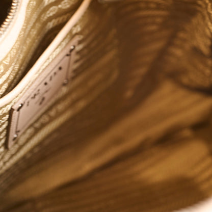Prada Nappa Gaufre Bag Beige - photo 11