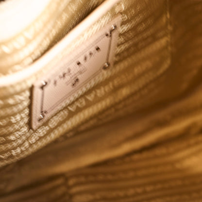 Prada Nappa Gaufre Bag Beige - photo 12