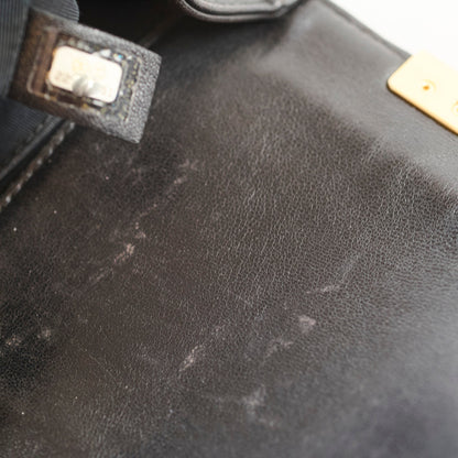 Chanel Old Medium Boy Bag Black - photo 10