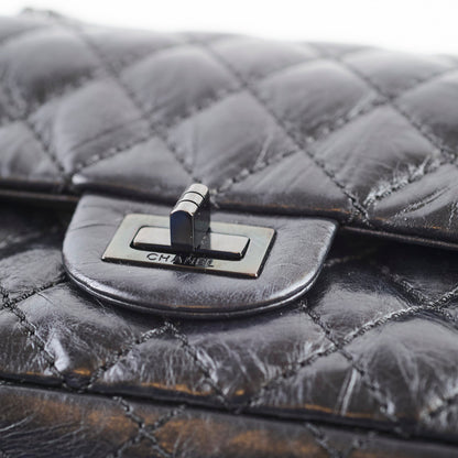Chanel Mini Reissue Black Calfksin Black Hardware 23 Series - photo 15