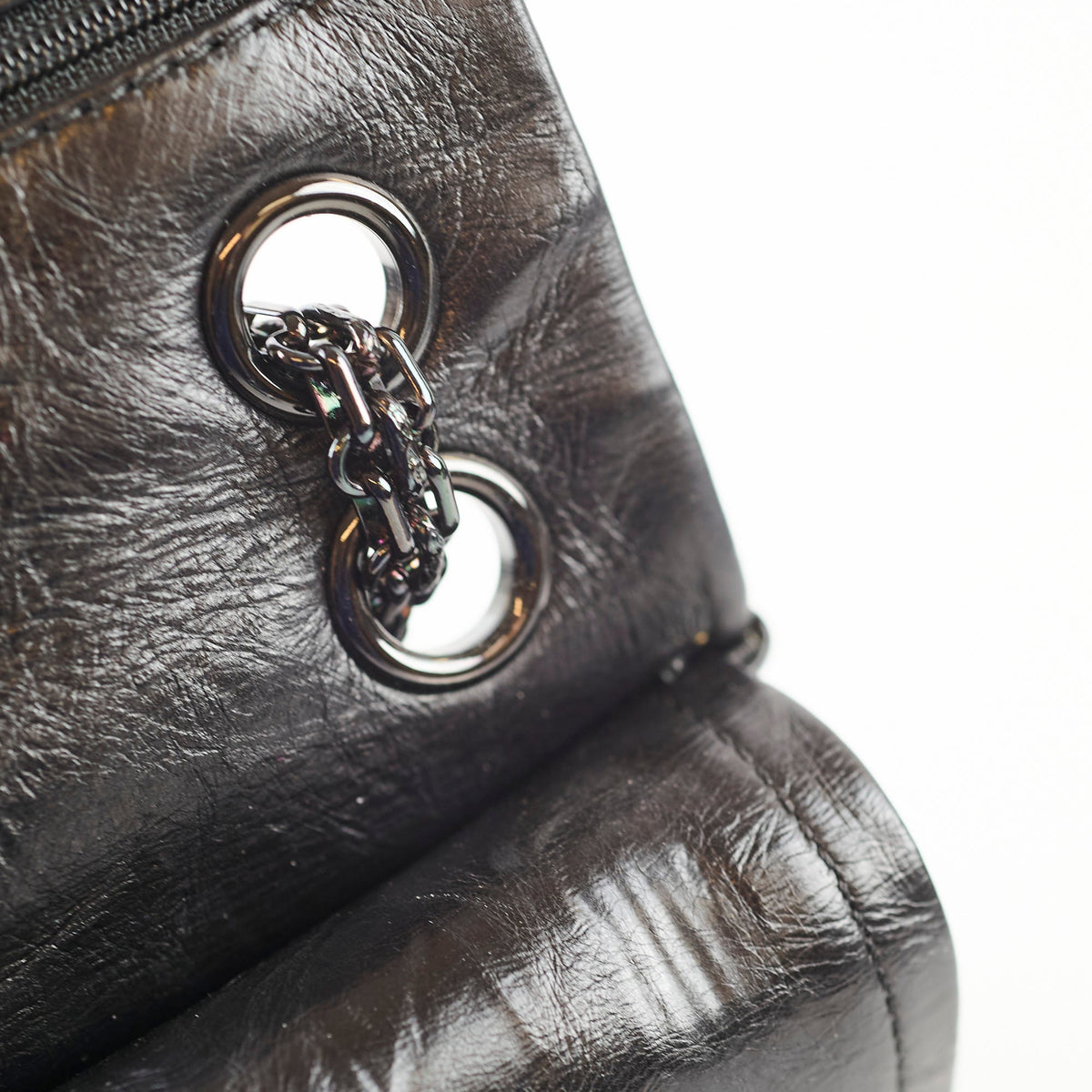 Chanel Mini Reissue Black Calfksin Black Hardware 23 Series - photo 6