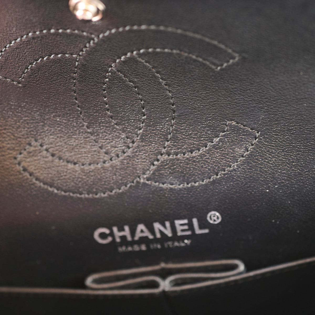 Chanel Mini Reissue Black Calfksin Black Hardware 23 Series - photo 10