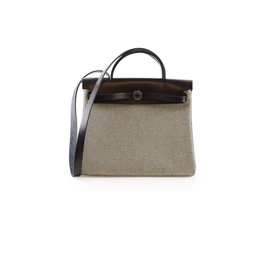 Hermes Herbag Zip 31 Ecru/Noir - photo 1