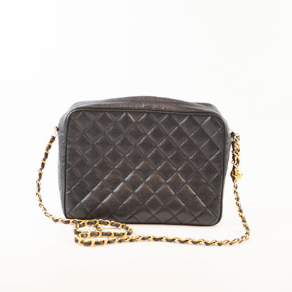 Chanel Vintage Camera Bag Caviar - photo 2