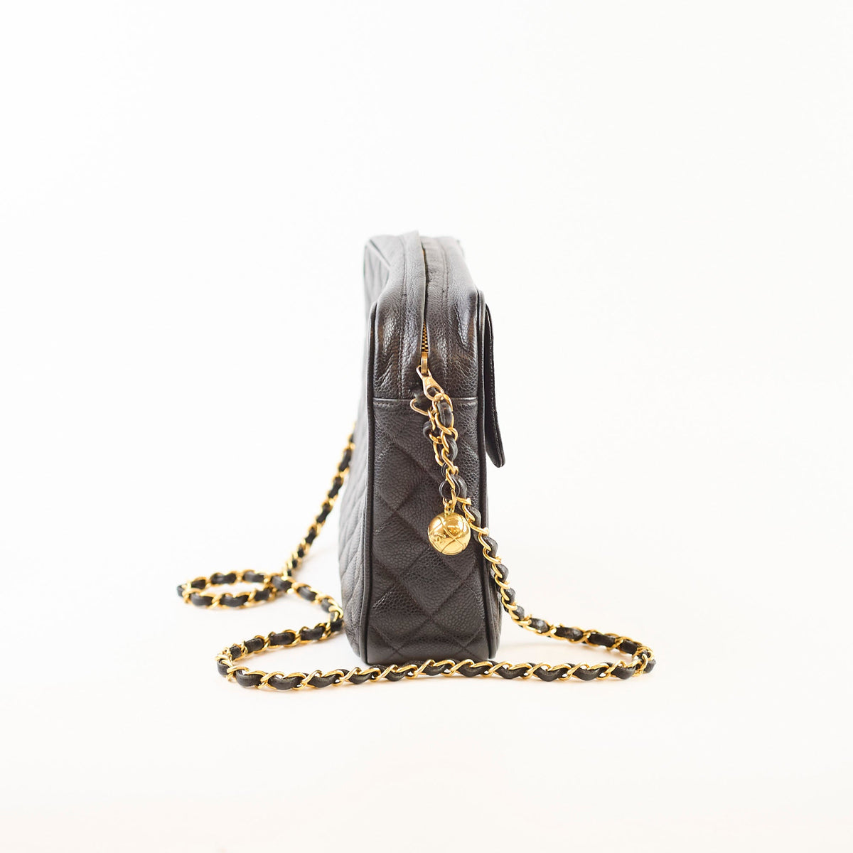 Chanel Vintage Camera Bag Caviar - photo 3
