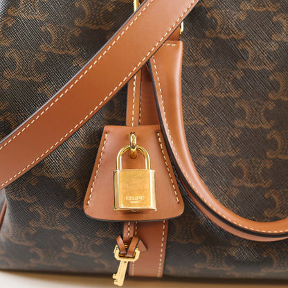 Celine Large Boston Monogram Canvas - photo 5