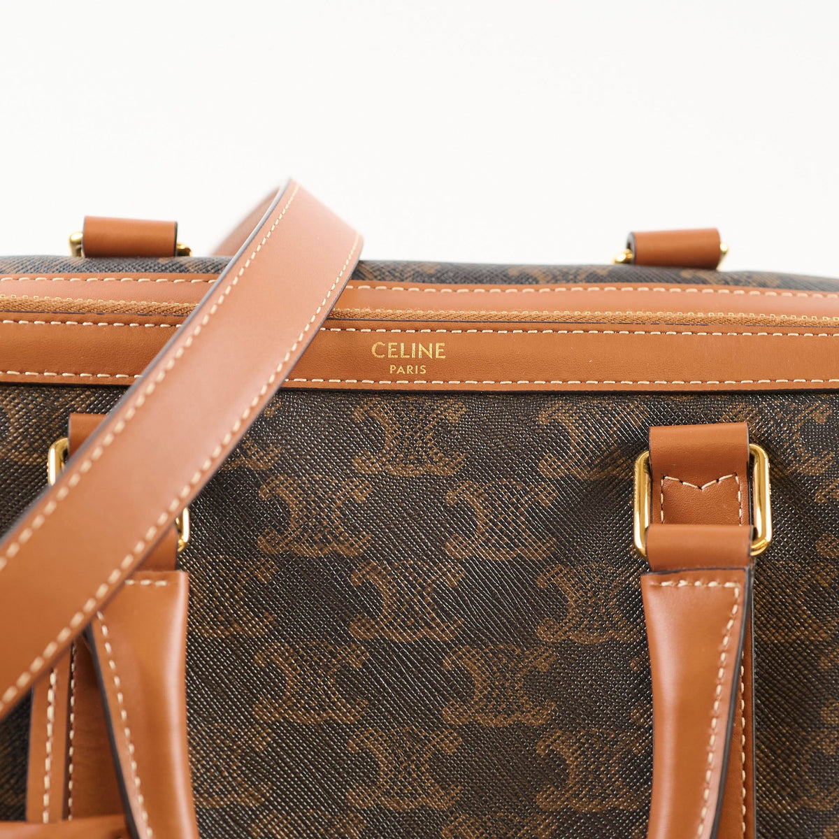 Celine Large Boston Monogram Canvas - photo 7
