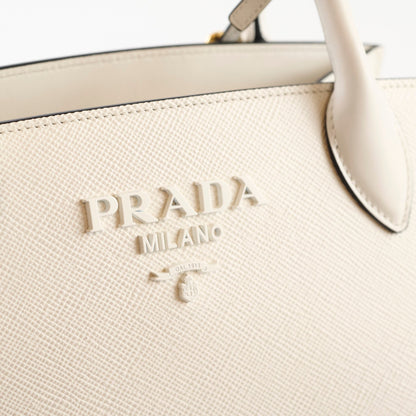 Prada Saffiano Cuir White - photo 11