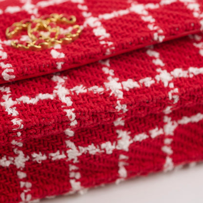 Chanel Mini Tweed 19 Flap Red/White - photo 12