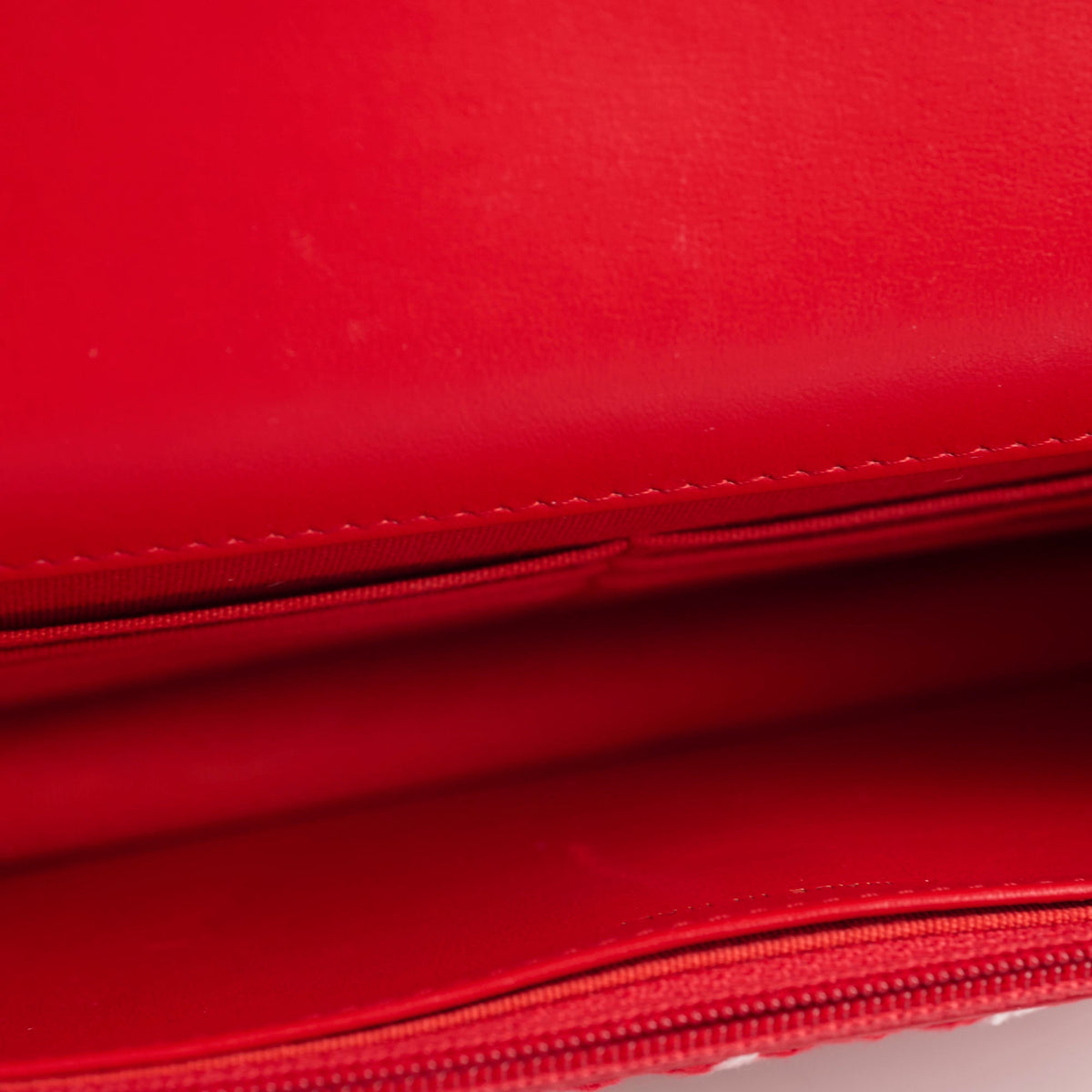 Chanel Mini Tweed 19 Flap Red/White - photo 9