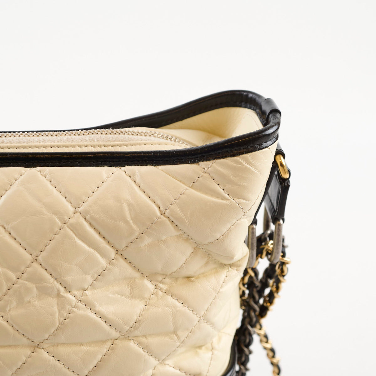 Chanel Medium Gabrielle Beige/Black - photo 5