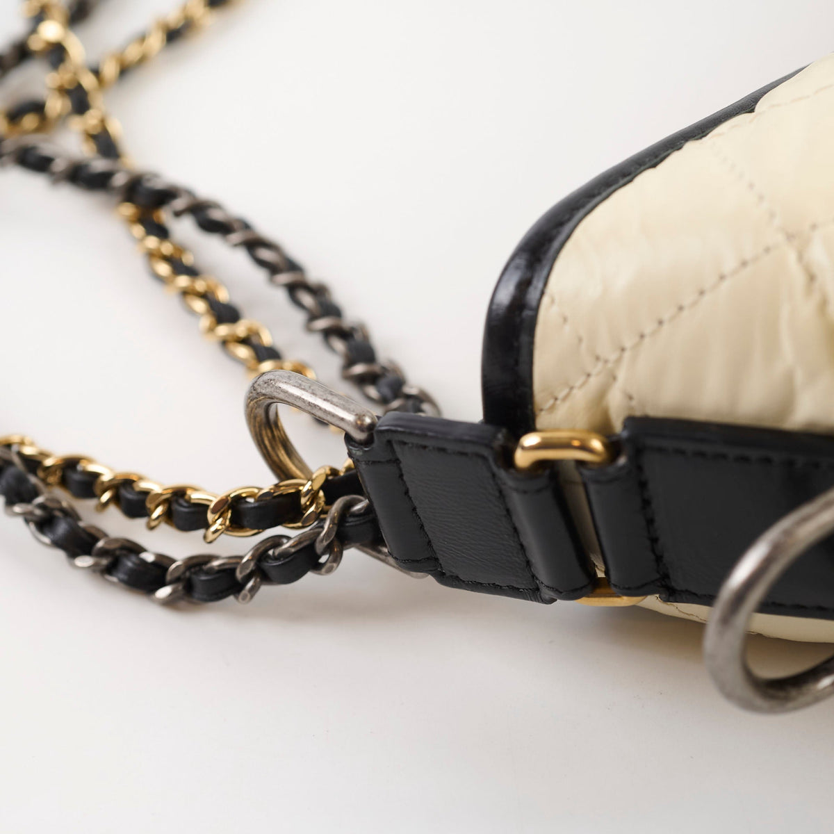 Chanel Medium Gabrielle Beige/Black - photo 8