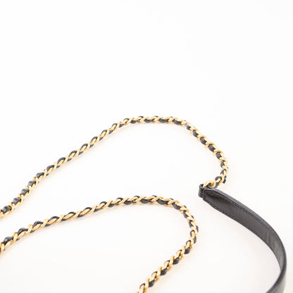 Chanel Crown Box Vanity Shiny Lambskin Black Microchip - photo 12