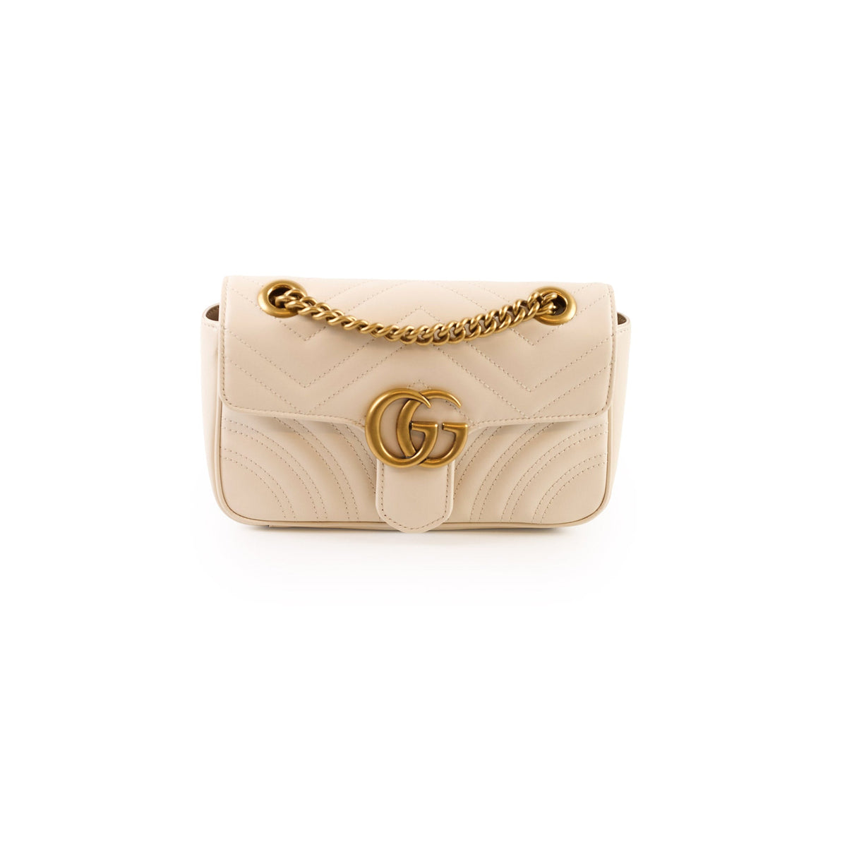 Gucci Marmont Small Matelassé Cream - photo 1