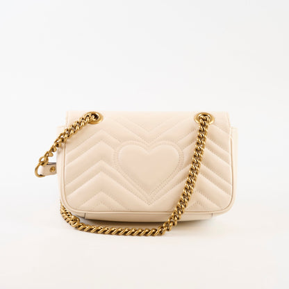 Gucci Marmont Small Matelassé Cream - photo 2