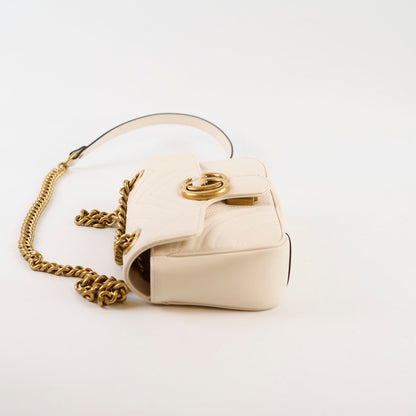 Gucci Marmont Small Matelassé Cream - photo 3