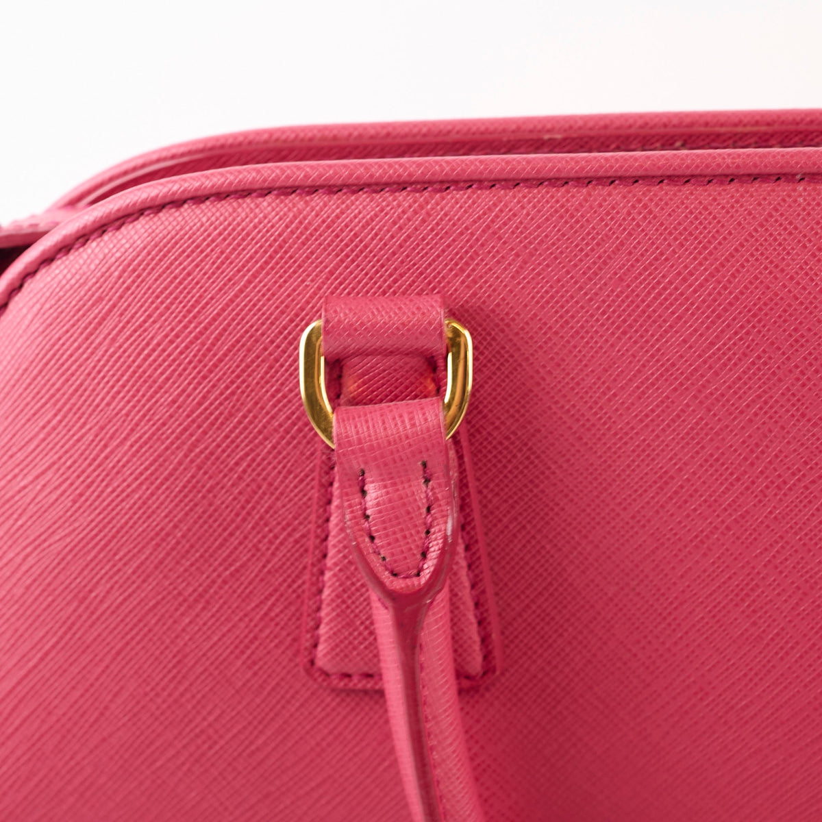 Prada Medium Saffiano Lux Promenade Pink - photo 4