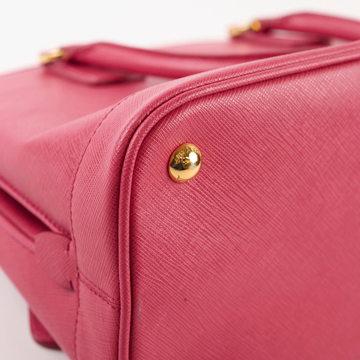 Prada Medium Saffiano Lux Promenade Pink - photo 11
