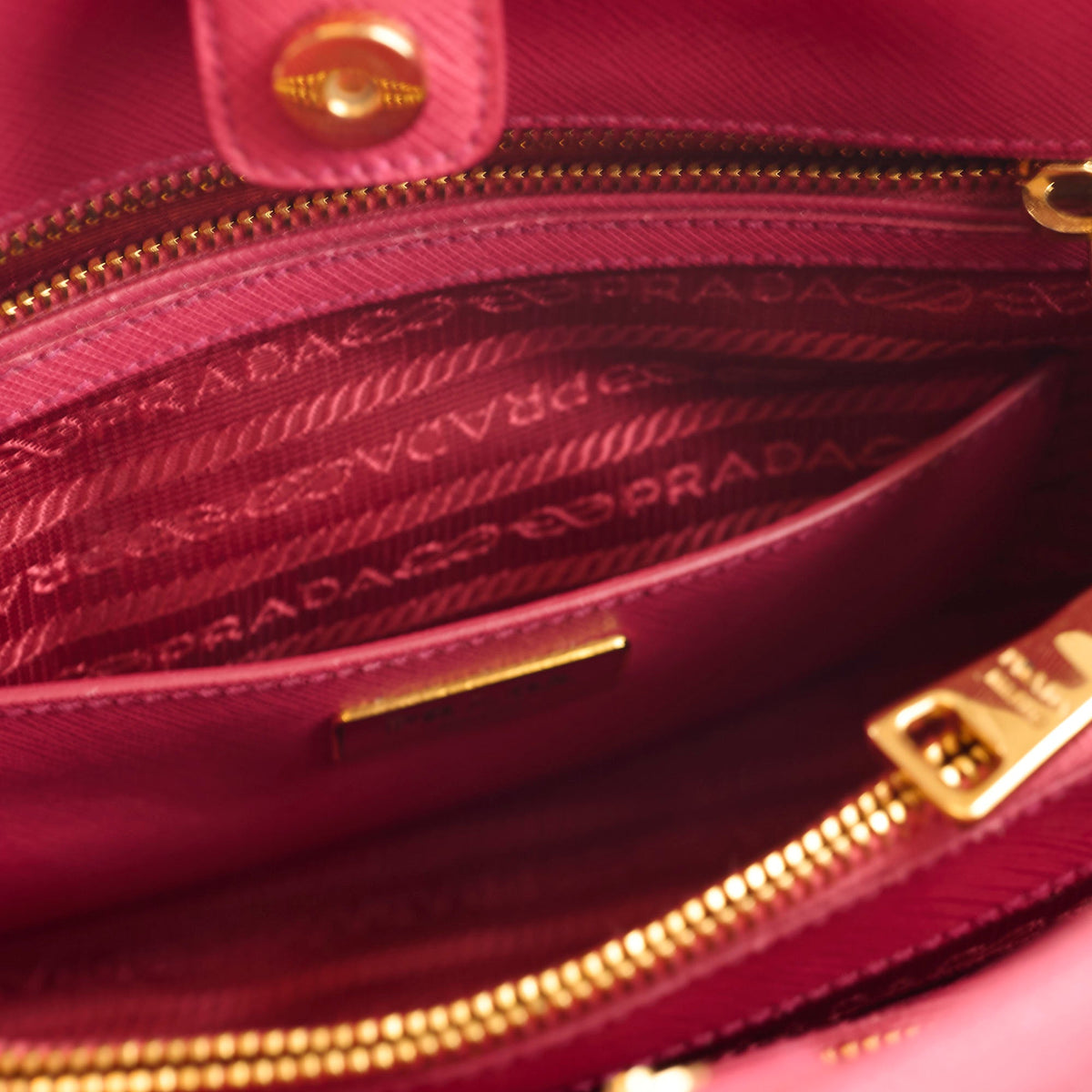 Prada Medium Saffiano Lux Promenade Pink - photo 8