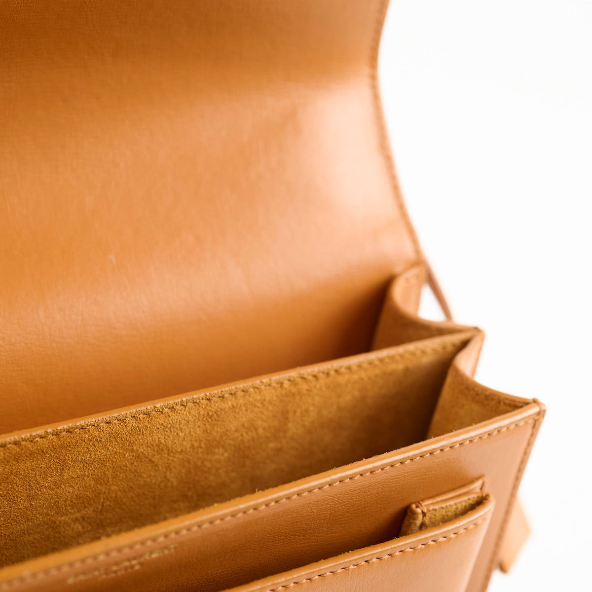 Saint Laurent Medium Sunset Calfskin Tan - photo 7
