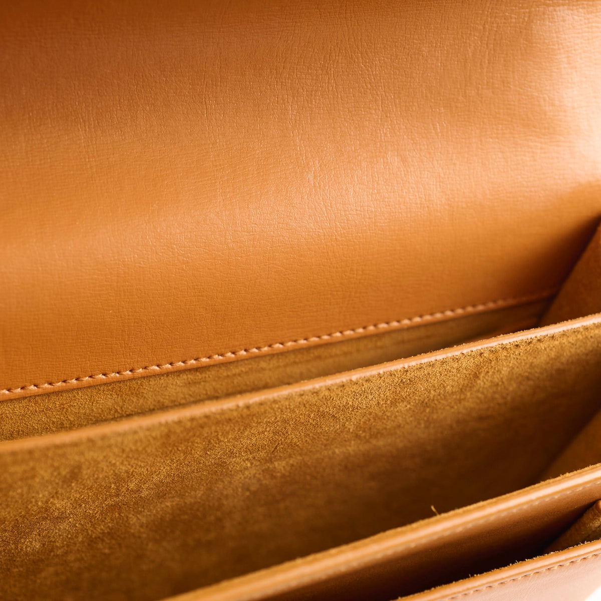 Saint Laurent Medium Sunset Calfskin Tan - photo 8