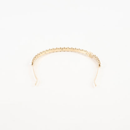Chanel CC Pearl & Crystal Headband - photo 3