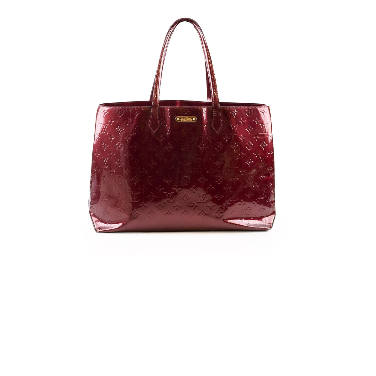 Louis Vuitton Wilshire GM Vernis Tote Amarante - photo 1