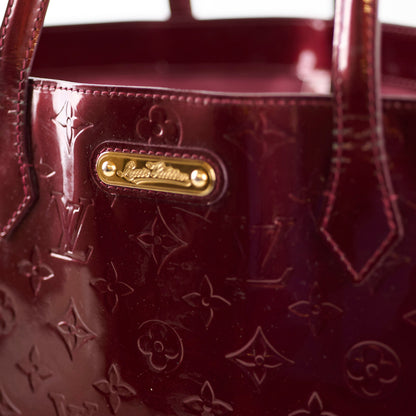 Louis Vuitton Wilshire GM Vernis Tote Amarante - photo 4