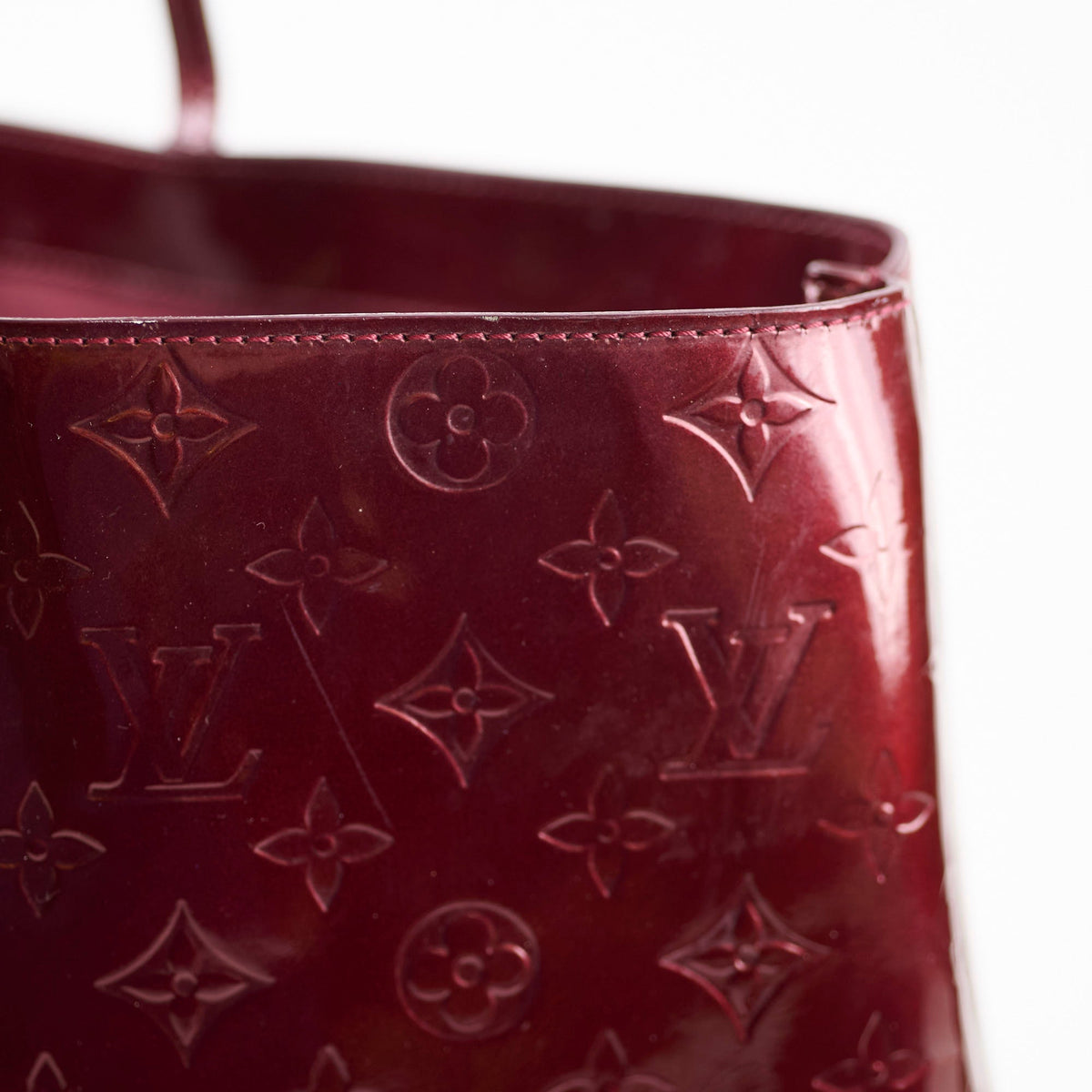 Louis Vuitton Wilshire GM Vernis Tote Amarante - photo 5