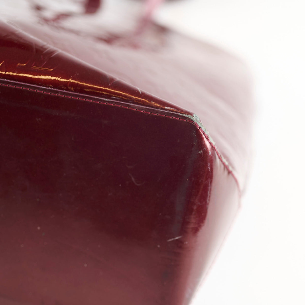 Louis Vuitton Wilshire GM Vernis Tote Amarante - photo 22