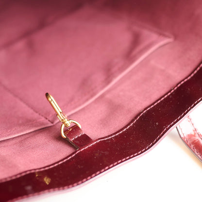 Louis Vuitton Wilshire GM Vernis Tote Amarante - photo 18