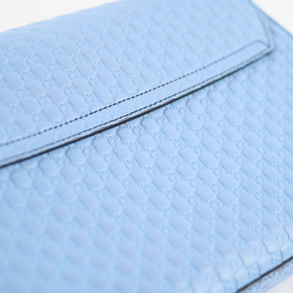 Gucci Emily Chain Shoulder Bag Light Blue - photo 4